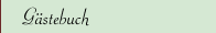 G&auml;stebuch